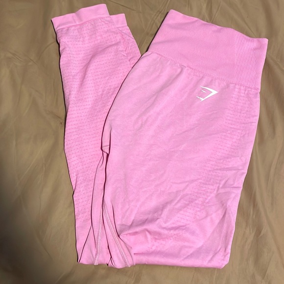 Gymshark Pants - Gymshark Pink Vital Seamless 2.0 leggings